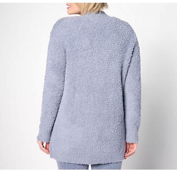 Barefoot Dreams cozy chic cardigan 
Black, large - Picture 3 of 9